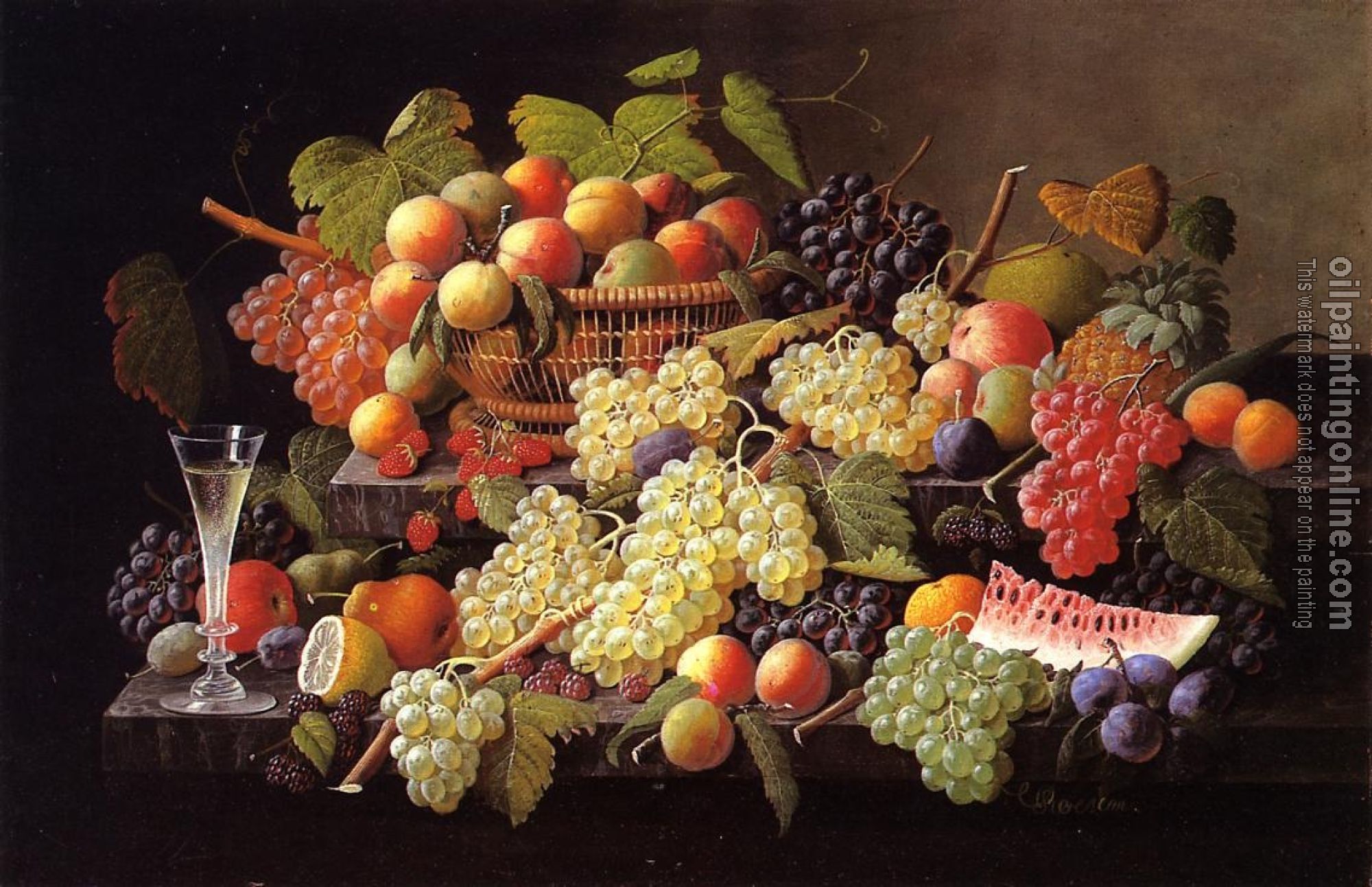 Roesen, Severin - Still Life with Fruit